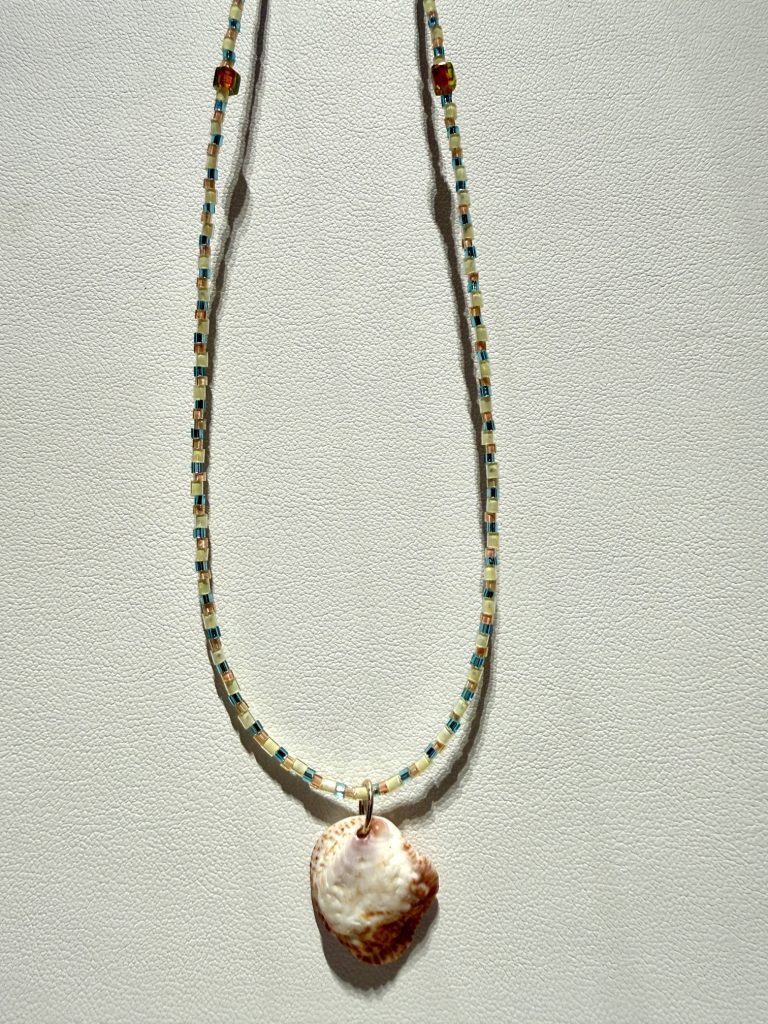 Color Burst Shell Necklace 2